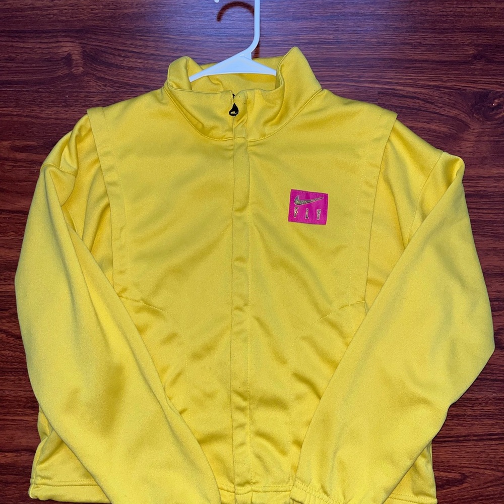 Nike Women's Yellow Puffer Jacket